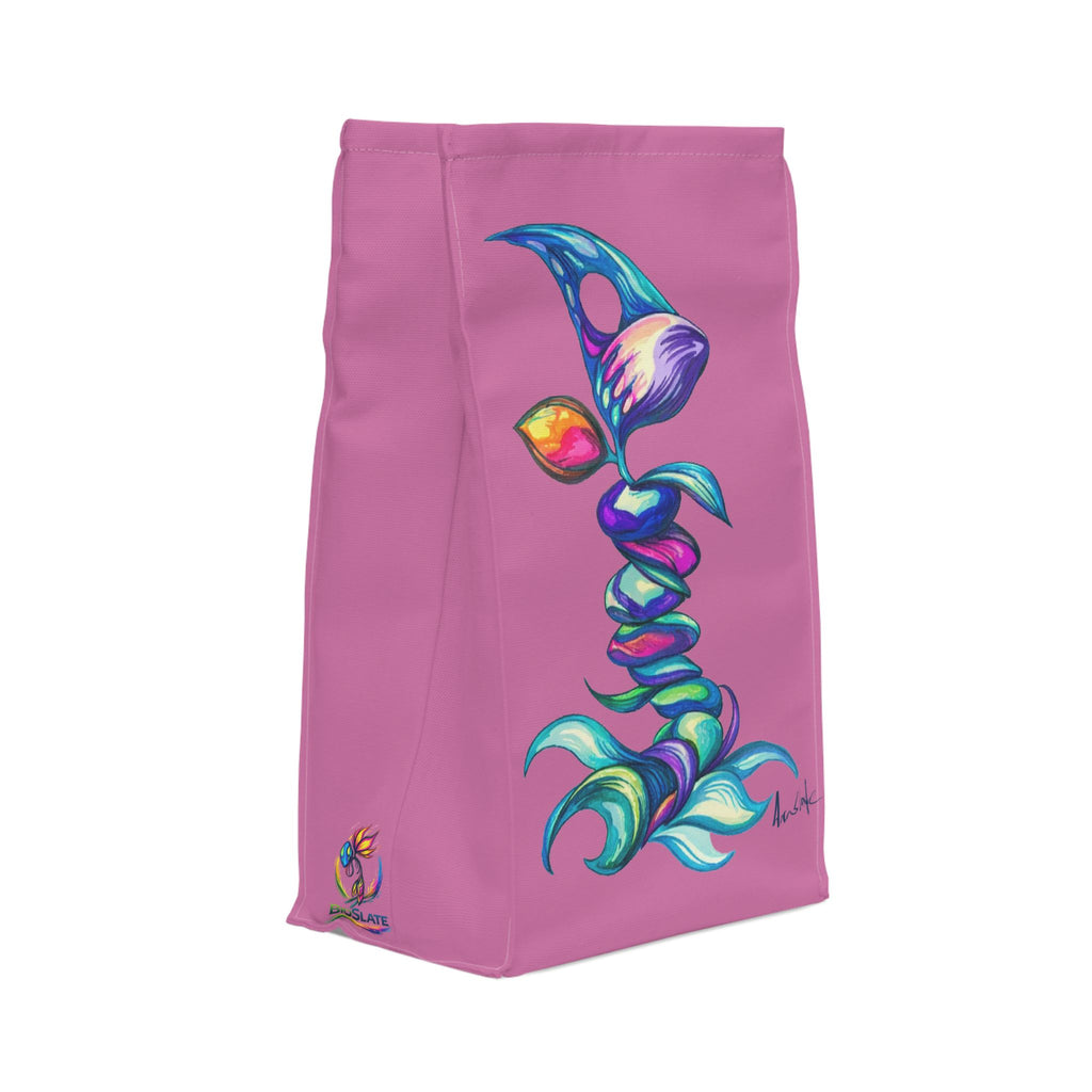 BioSlate | FlowPoem | Va One | Pink | Insulated Lunch Bag