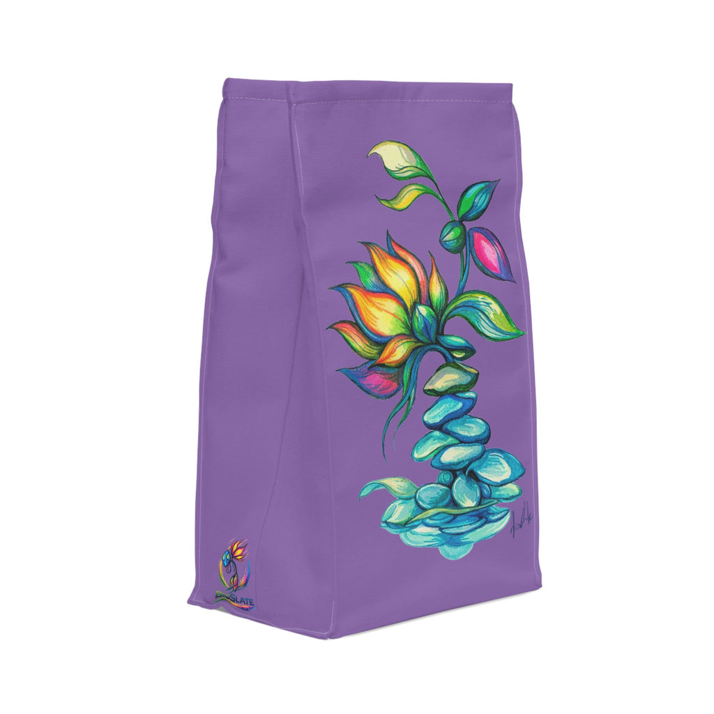 BioSlate | FlowPoem | Core | Purple | Insulated Lunch Bag