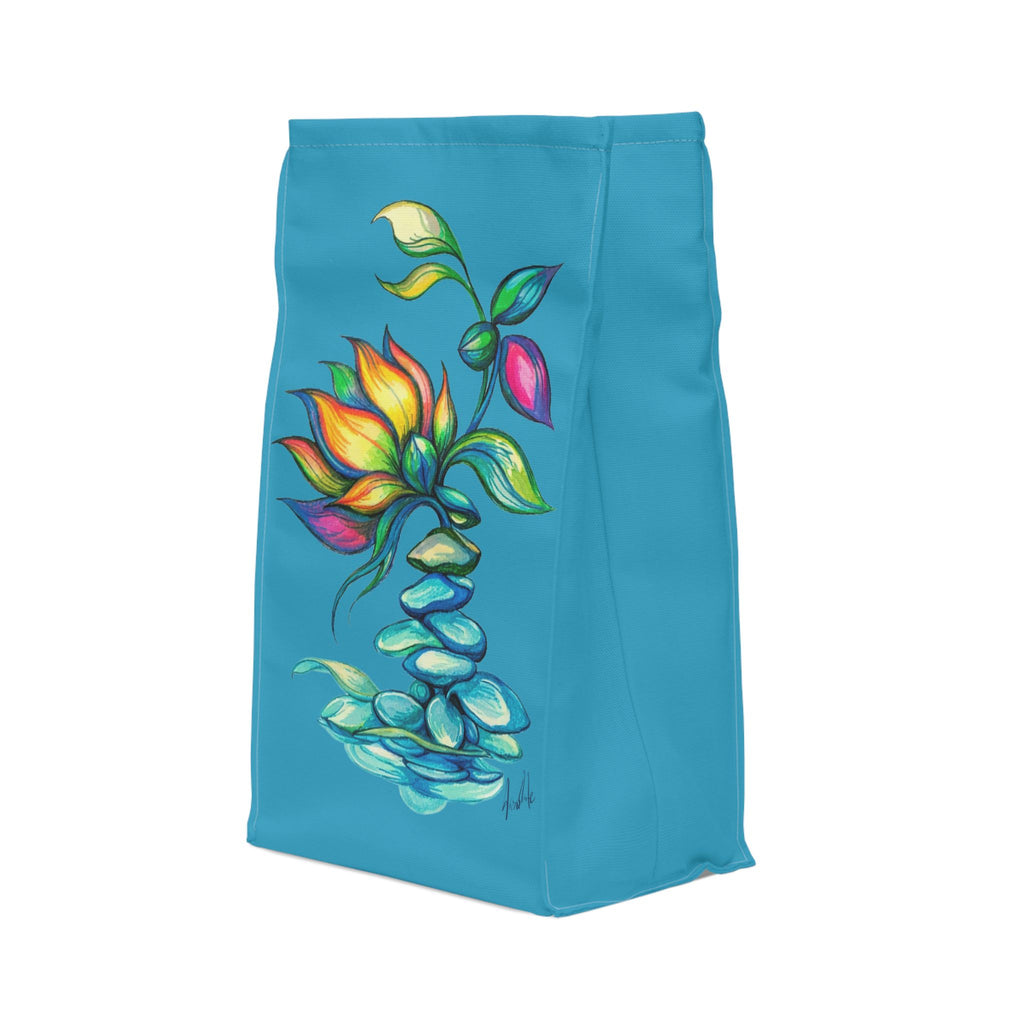 BioSlate | FlowPoem | Core | Turquoise | Insulated Lunch Bag