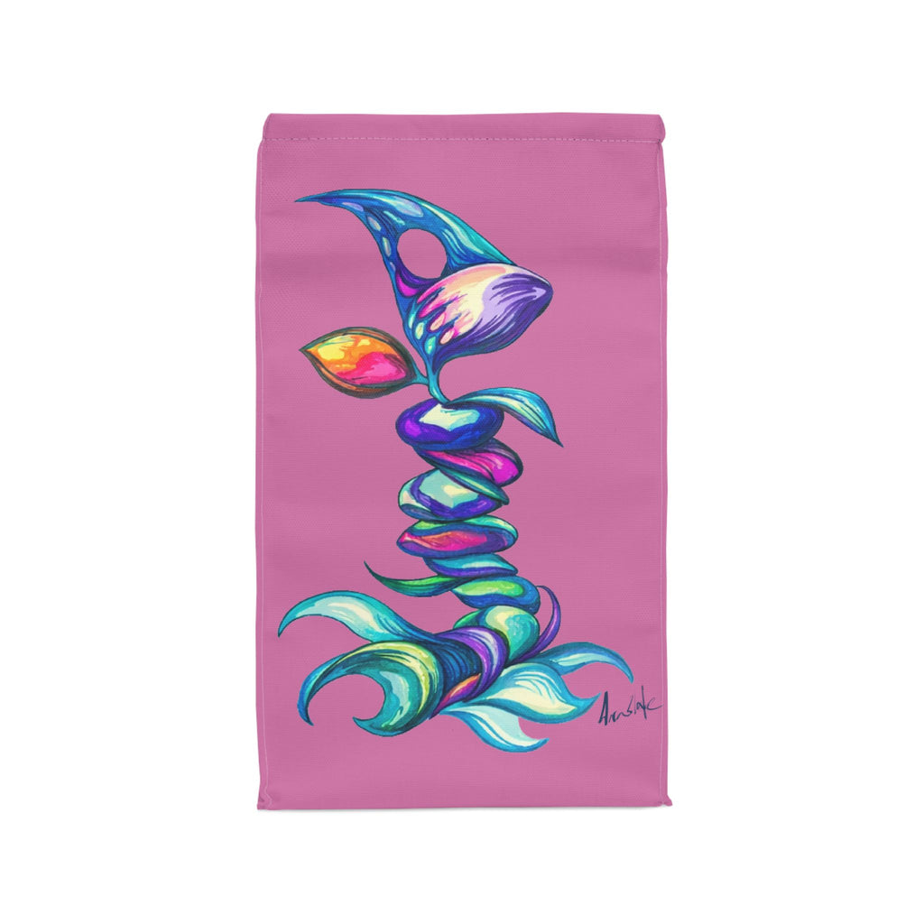 BioSlate | FlowPoem | Va One | Pink | Insulated Lunch Bag