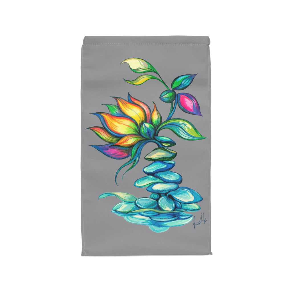 BioSlate | FlowPoem | Core | Gray | Insulated Lunch Bag