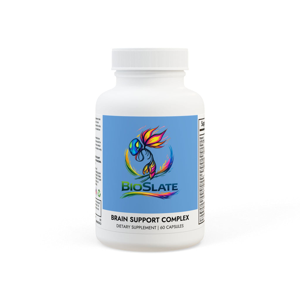 BioSlate | Brain Support Complex Supplement (60 Capsules)