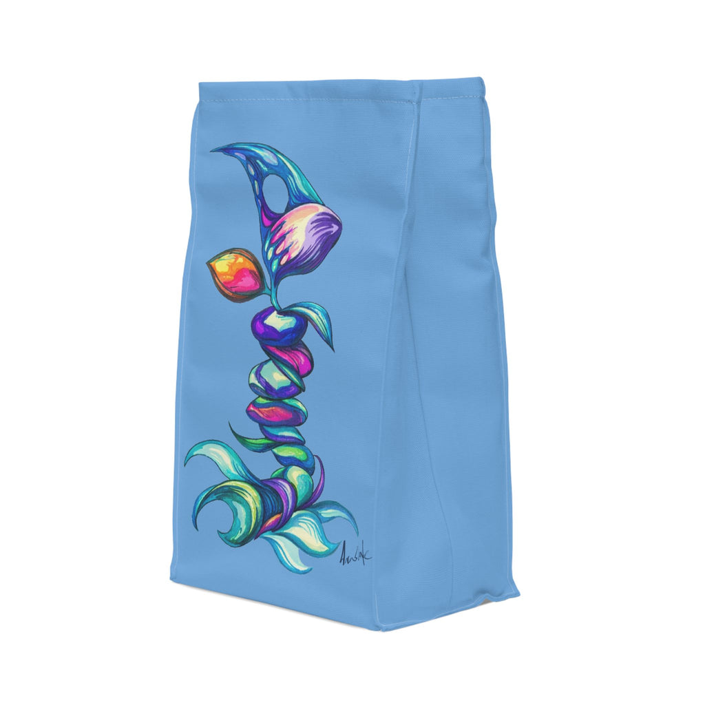 BioSlate | FlowPoem | Va One | Blue | Insulated Lunch Bag