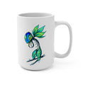 BioSlate | SkiBloom | BlueLime | 15oz Ceramic Mug