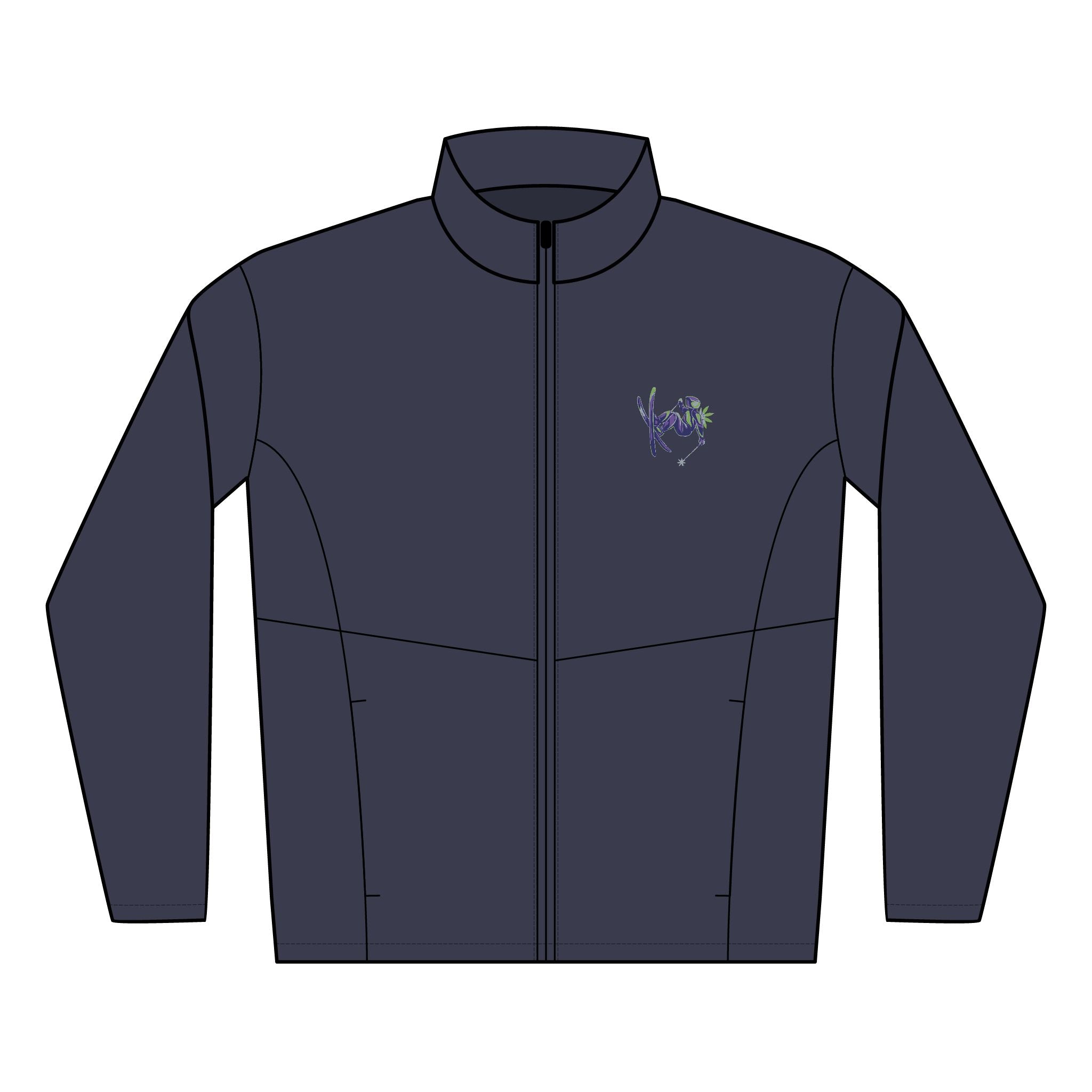 BioSlate | FlowStar | One | Men's Embroidered Soft Shell Jacket
