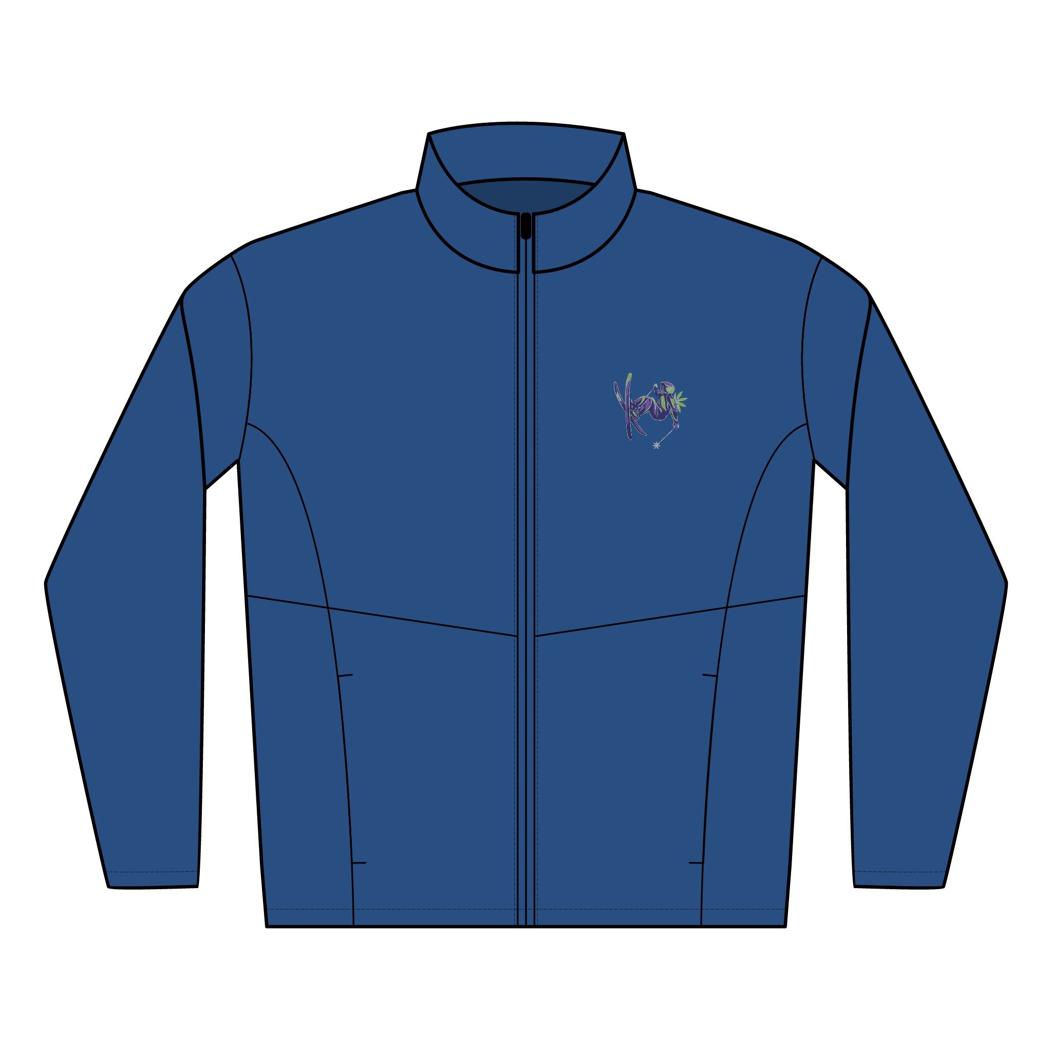 BioSlate | FlowStar | One | Men's Embroidered Soft Shell Jacket
