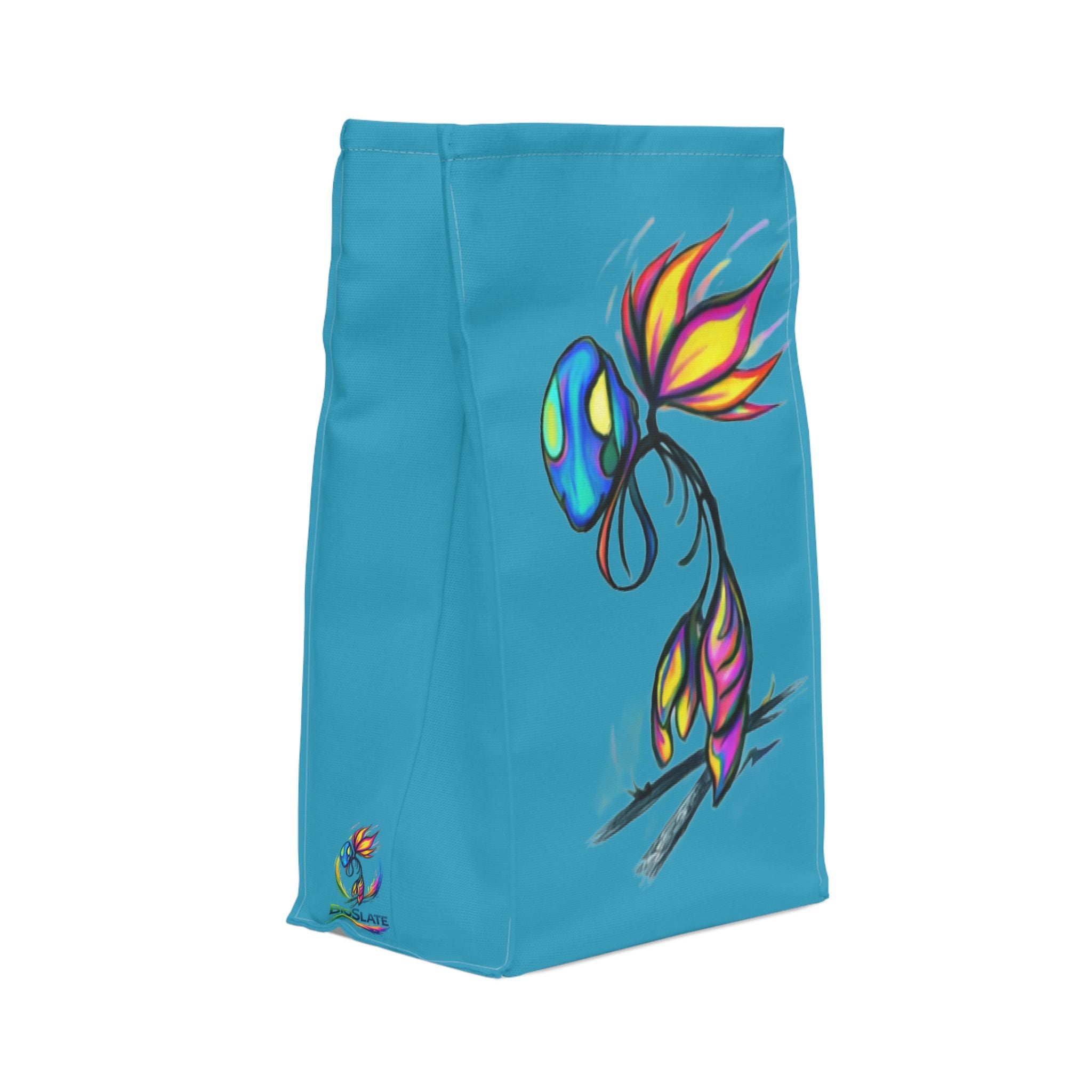 BioSlate | SkiBloom | PinkLemonade | Turquoise Insulated Lunch Bag