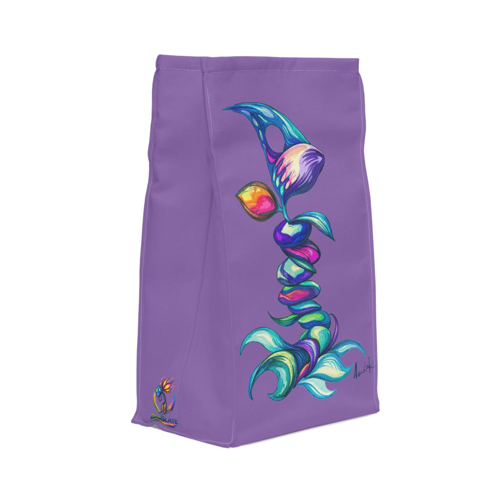 BioSlate | FlowPoem | Va One | Purple | Insulated Lunch Bag
