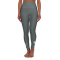 BioSlate | FlowPearl | Dark Gray High-Waist Yoga Leggings