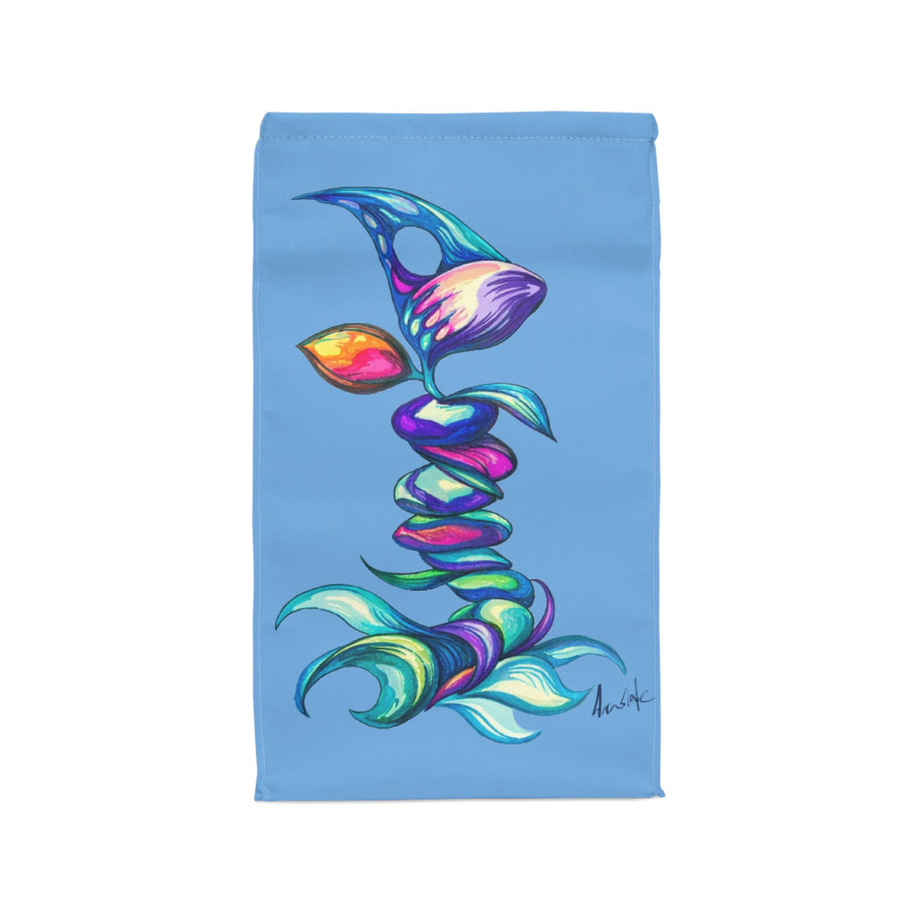 BioSlate | FlowPoem | Va One | Blue | Insulated Lunch Bag