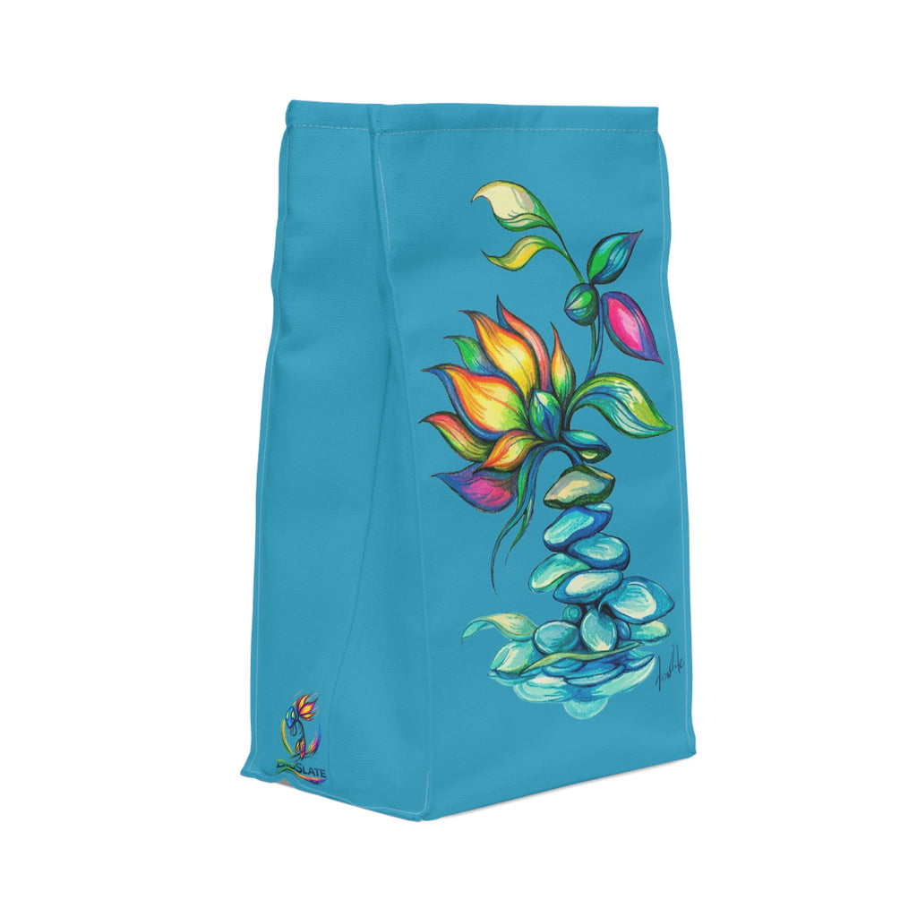 BioSlate | FlowPoem | Core | Turquoise | Insulated Lunch Bag