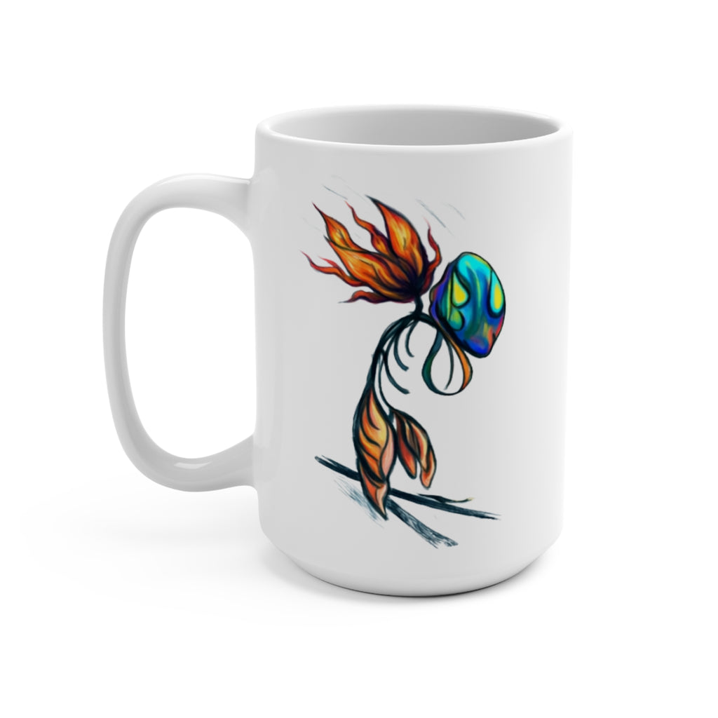BioSlate | SkiBloom | EmberFlow | 15oz Ceramic Mug
