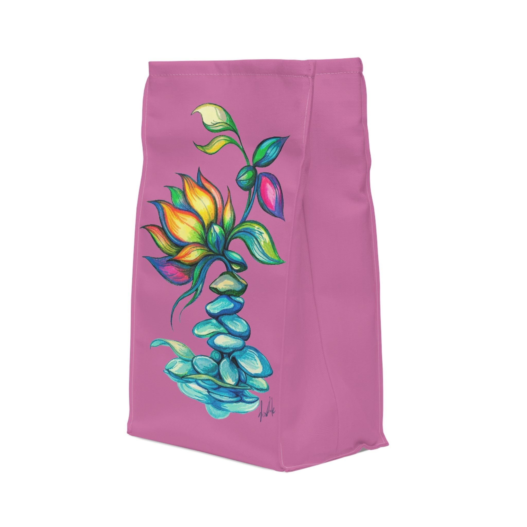 BioSlate | FlowPoem | Core | Pink | Insulated Lunch Bag