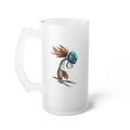 BioSlate | SkiBloom | EmberFlow | Frosted Glass Beer Mug