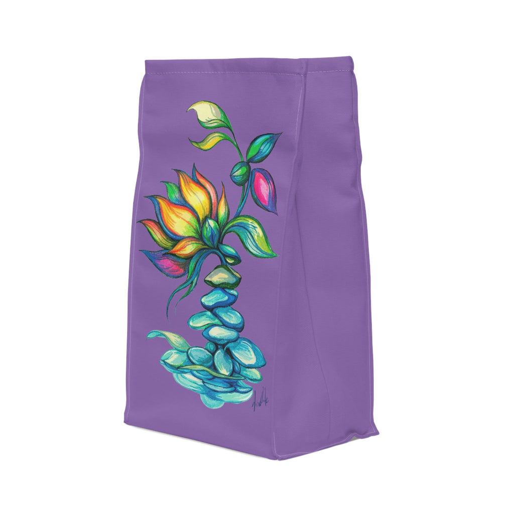 BioSlate | FlowPoem | Core | Purple | Insulated Lunch Bag
