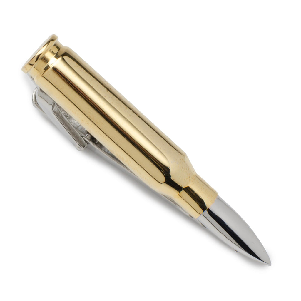 50 Cal Bullet Tie Clip