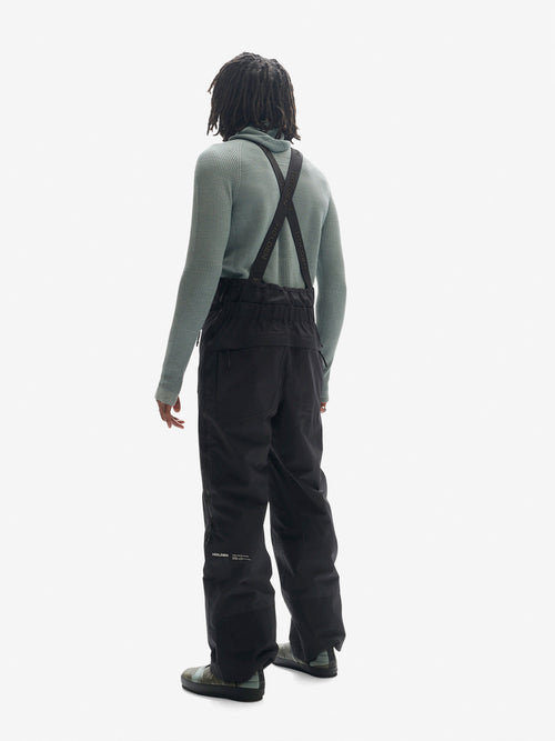 2 Layers Powder Bib - Black