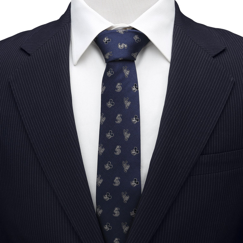 Disney Mickey and Friends Blue Men's Tie