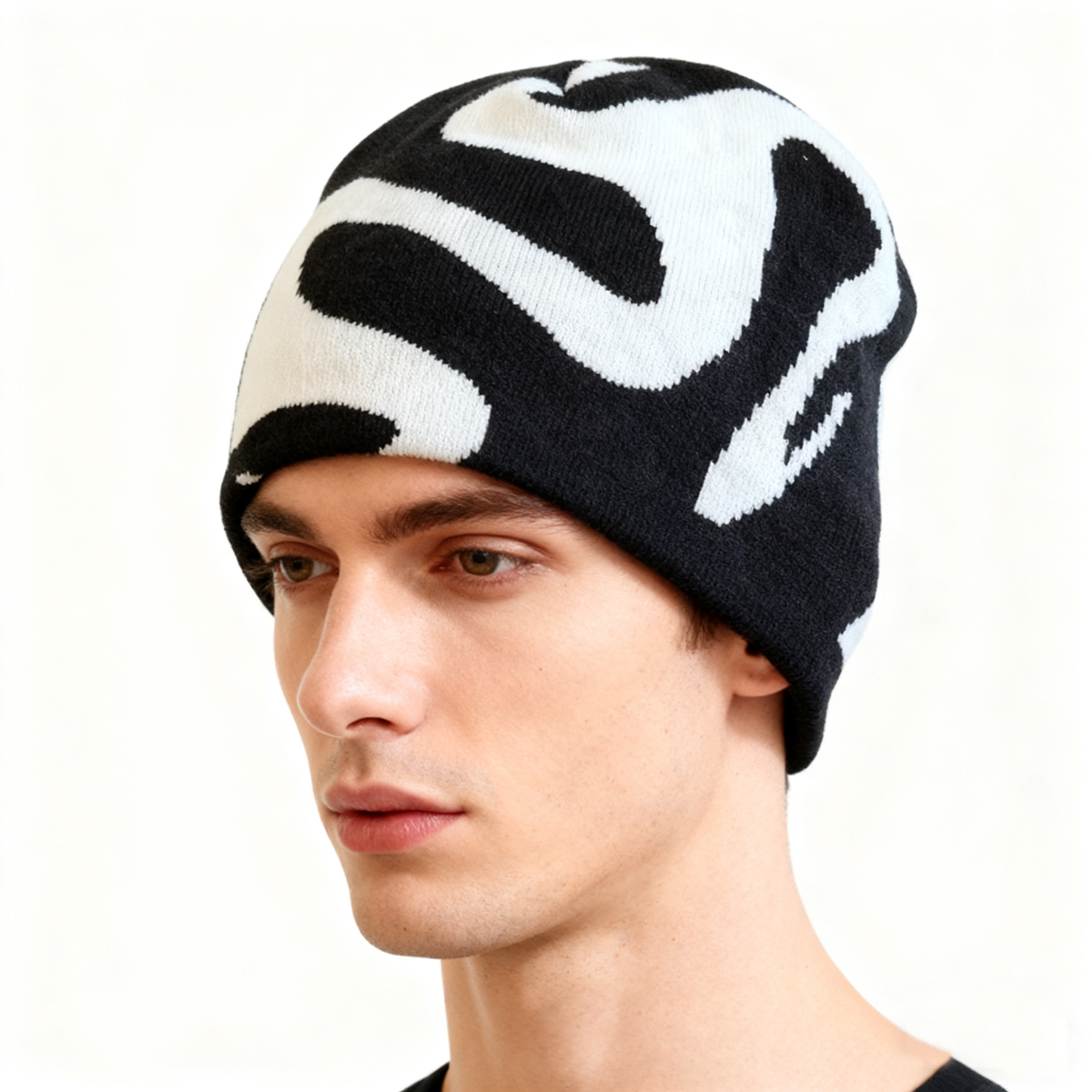 BioSlate | SkiBloom | Logo | Unisex Knit Ski Hat