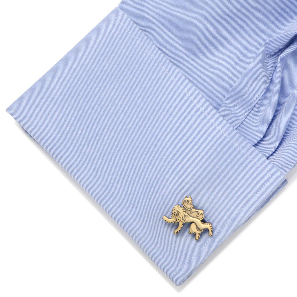 Game of Thrones Lannister Lion Sigil Cufflinks