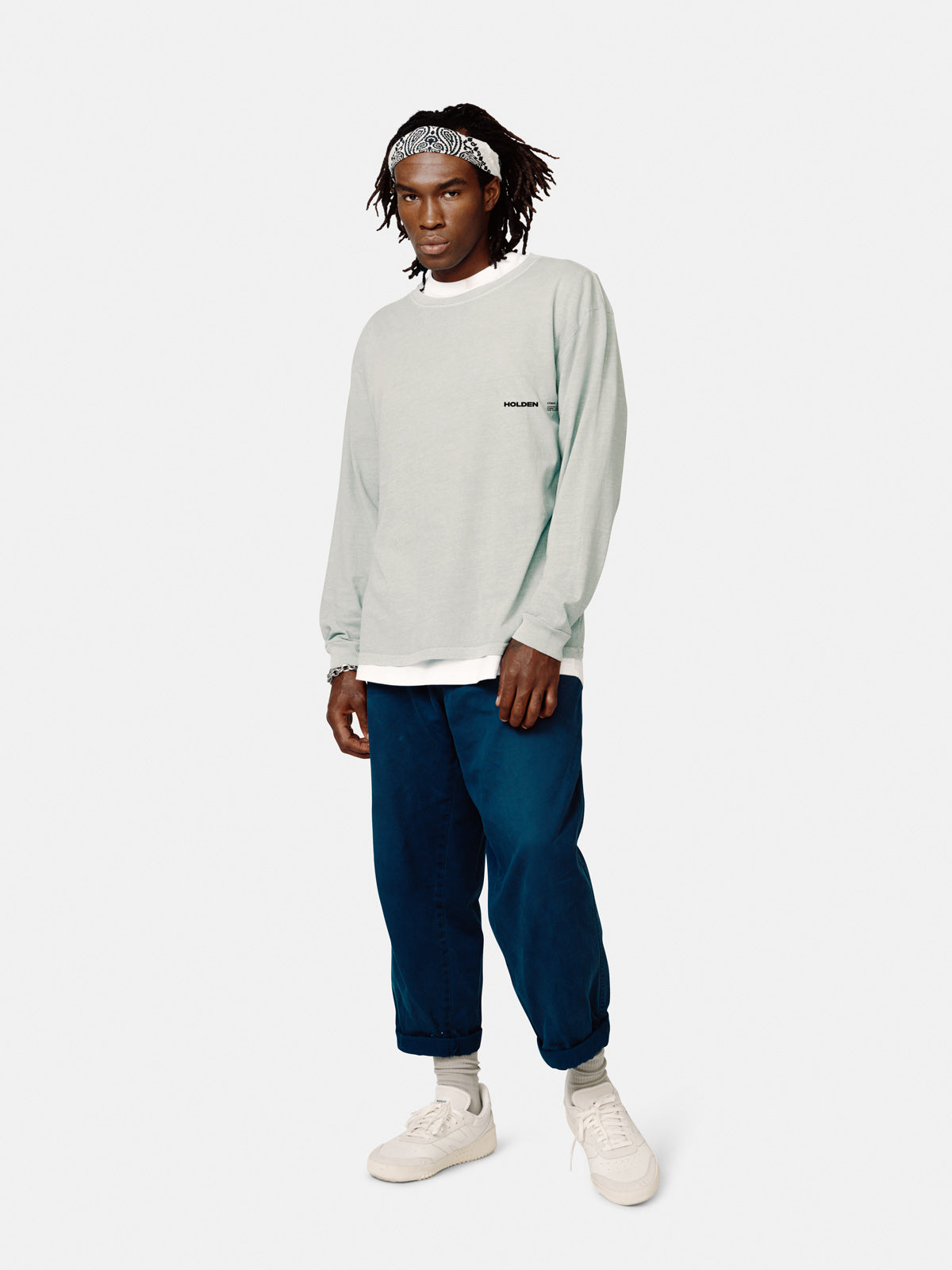 Long Sleeve Tee - Sage