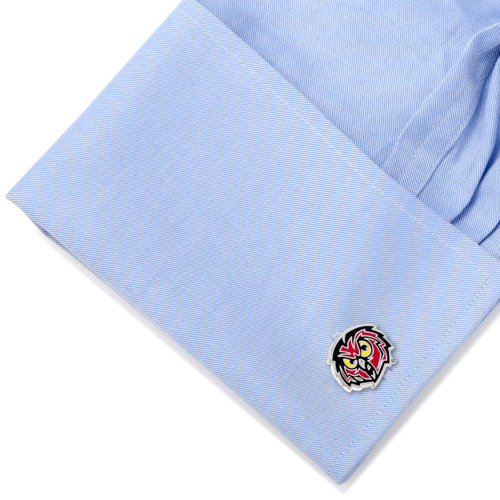 NCAA Temple University Owls Cufflinks