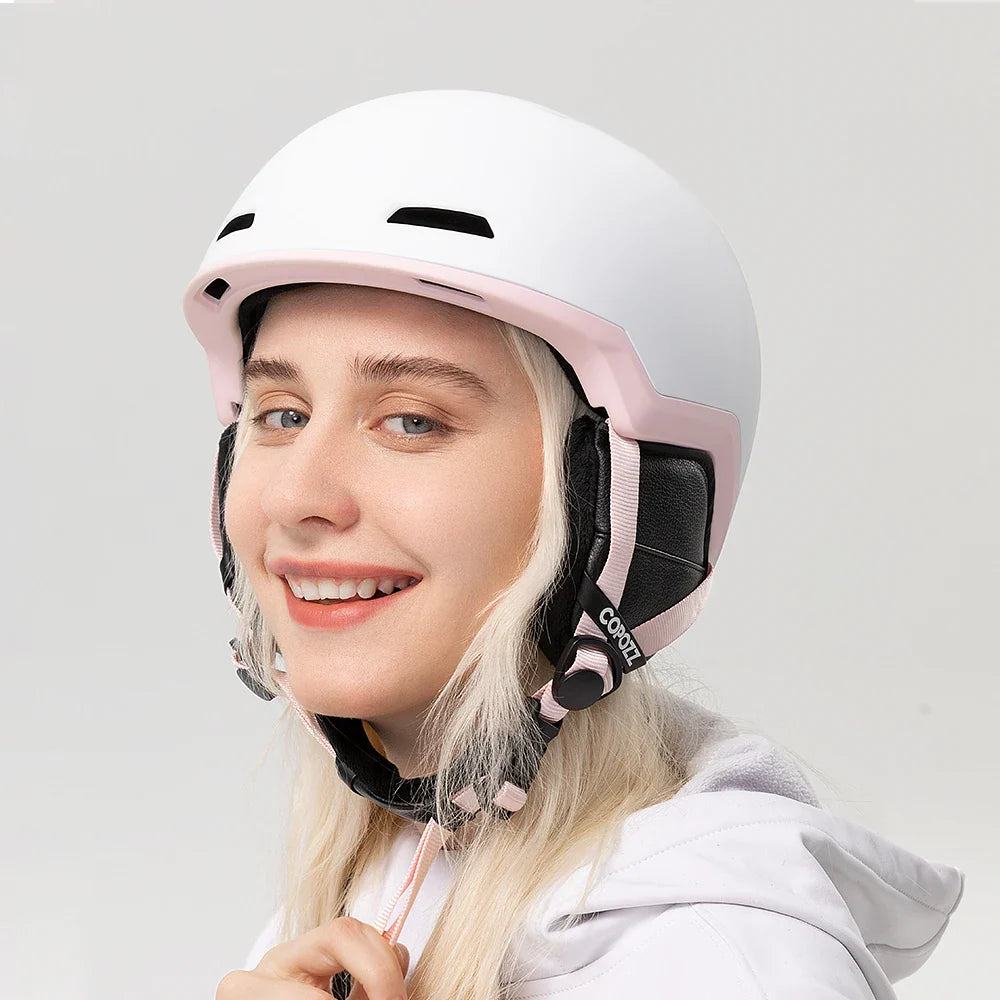 Confidence on the Slopes Half Covered Ski Helmet