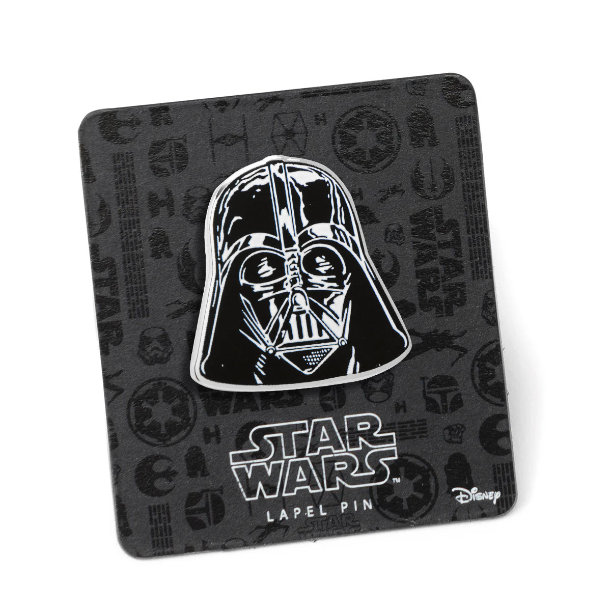 Star Wars Darth Vader Black, White, and Gray Dress Socks and Lapel Pin Gift Set