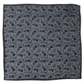 Star Wars Grogu Outline Navy Blue Pocket Square