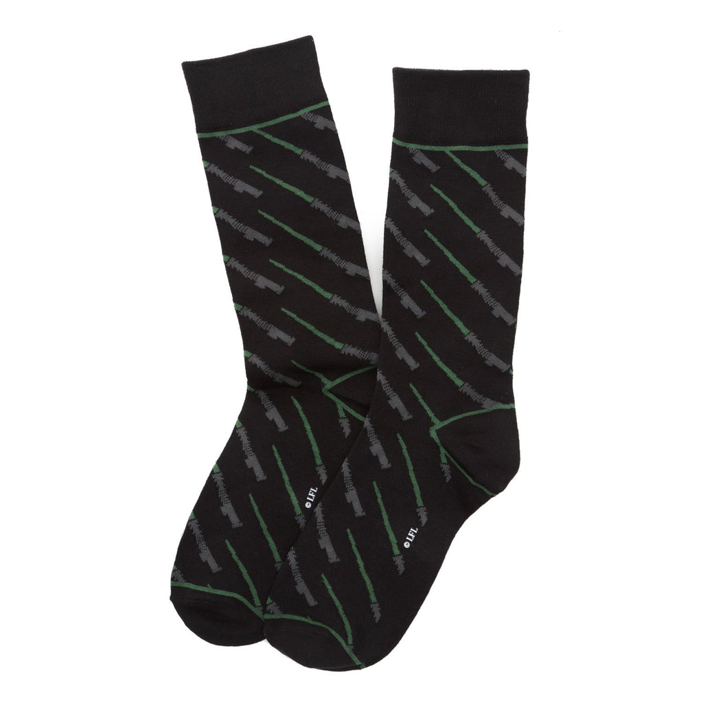 Star Wars LIGHTSABER Battle Dress Socks and Darth Vader Lapel Pin Gift Set