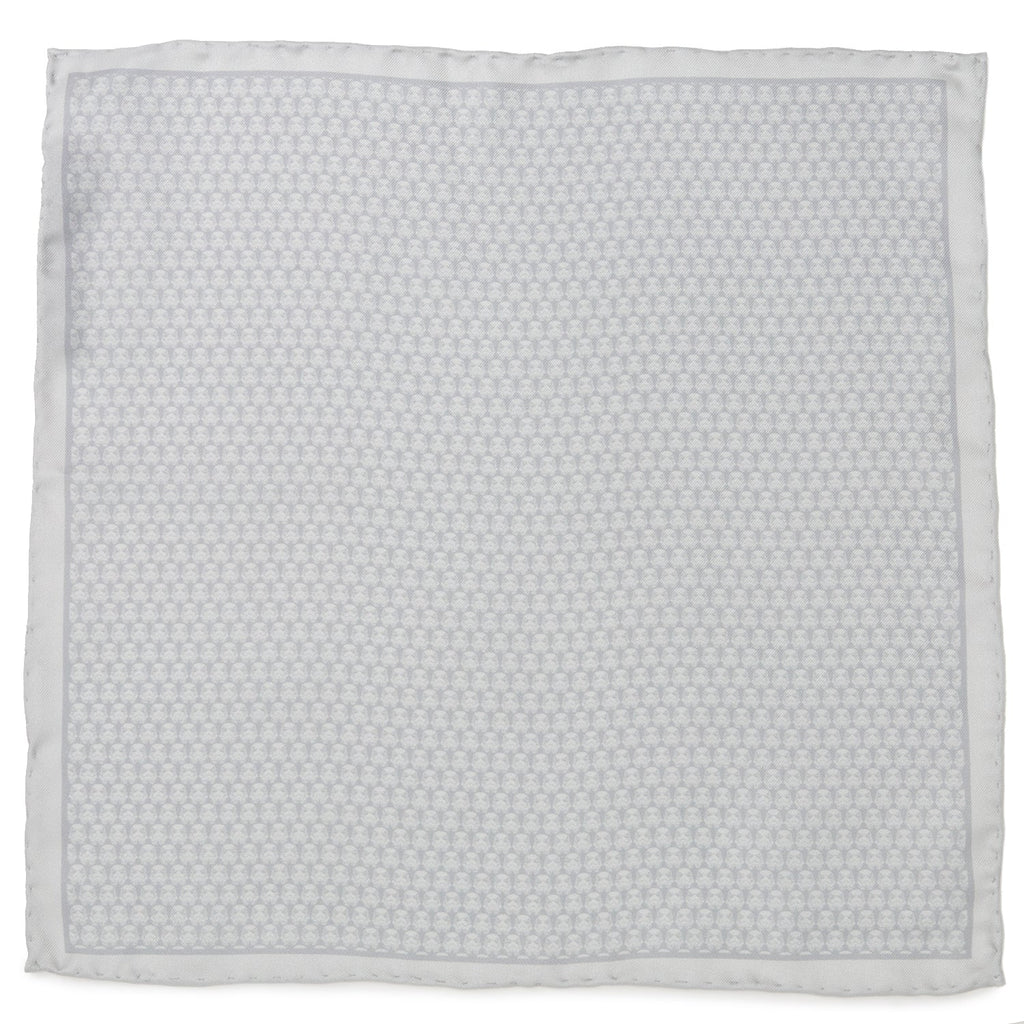Star Wars Stormtrooper White Silk Pocket Square
