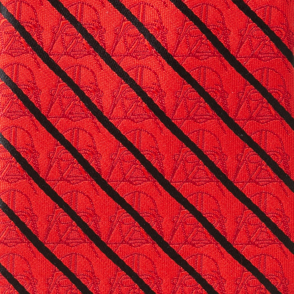 Star Wars Darth Vader Red and Black Striped Tie