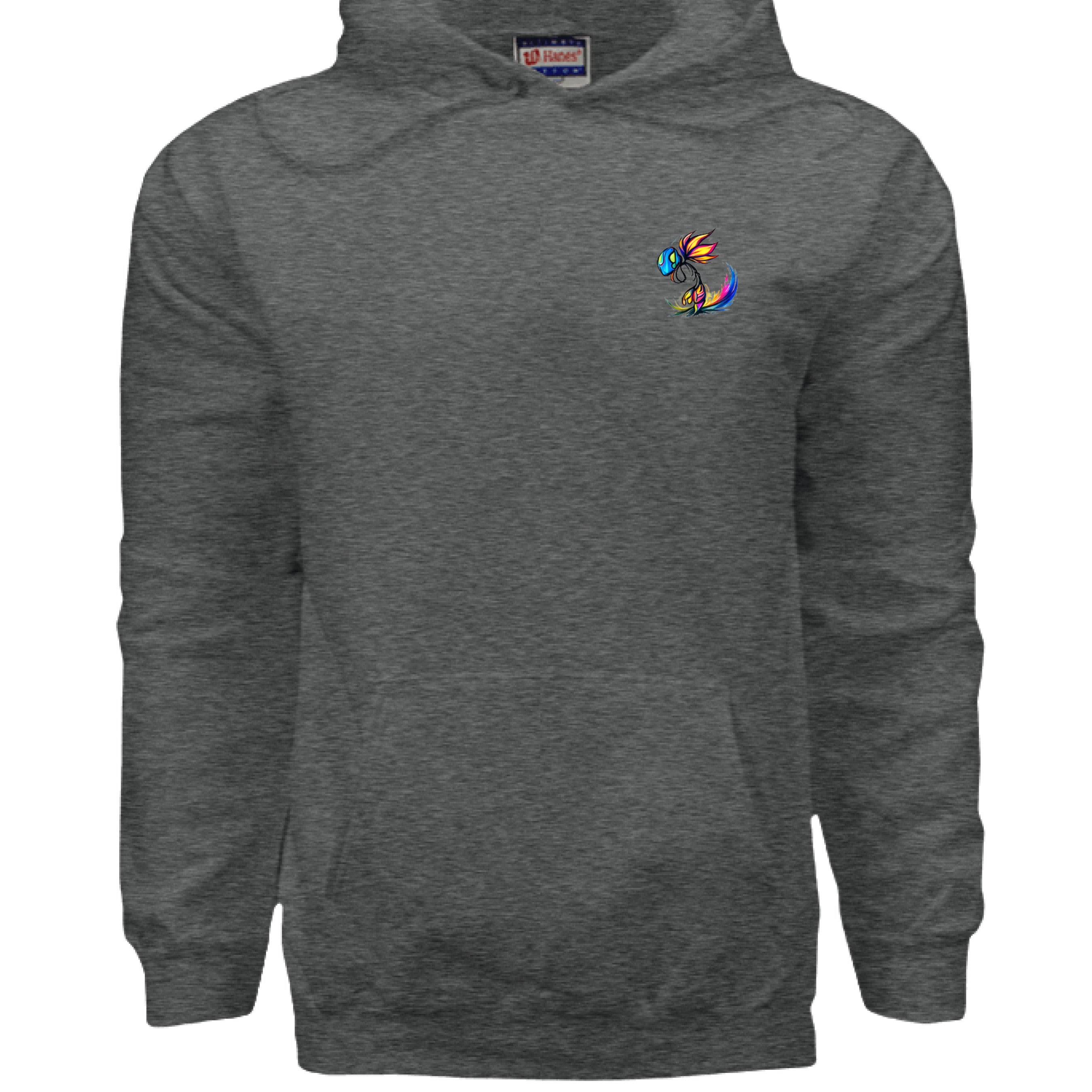 CHARCOAL HEATHER - FRONT
